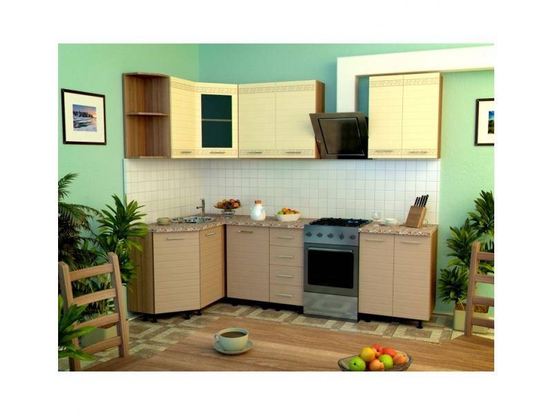 угловая модульная кухня гармония в Калининграде