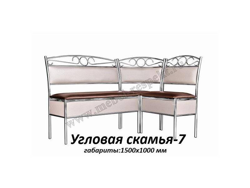 угловая скамья 7 в Калининграде