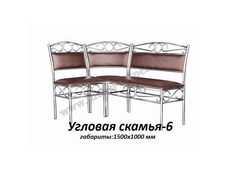 угловая скамья 6 в Калининграде
