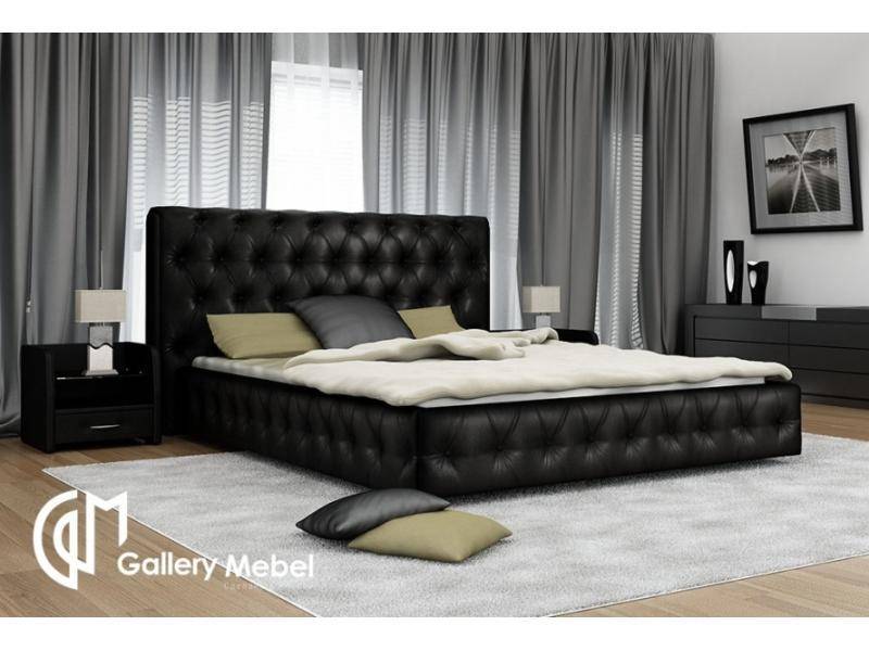 черная кровать letto gm 01 в Калининграде