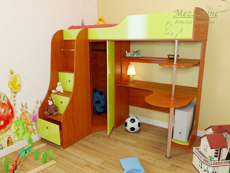детская индиго с лестницей индиго в Калининграде