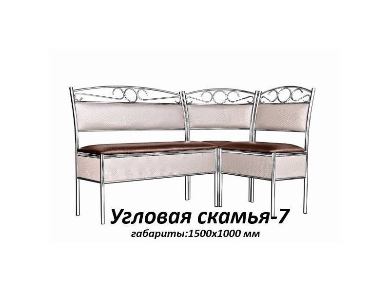 угловая скамья 7 в Калининграде
