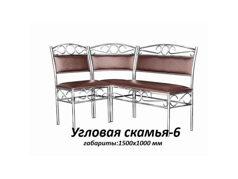 угловая скамья 6 в Калининграде