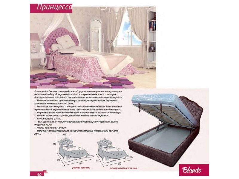 кровать для девочки принцесса в Калининграде