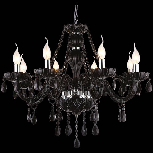 подвесная люстра arte lamp teatro a3964lm-8bk в Калининграде