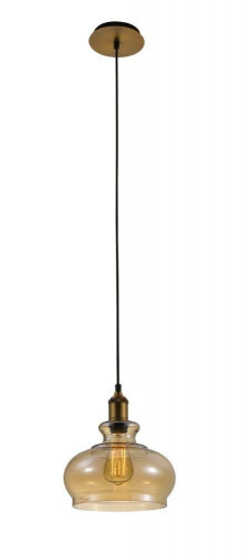 подвесной светильник crystal lux sonnette sp1 amber в Калининграде