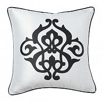 подушка с геральдическими лилиями fleur de lys white i в Калининграде