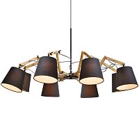 подвесная люстра arte lamp pinoccio a5700lm-8bk в Калининграде