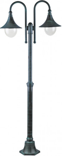 садово-парковый светильник arte lamp malaga a1086pa-2bg в Калининграде