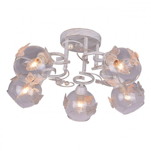 потолочная люстра arte lamp alessandra a5004pl-5wg в Калининграде