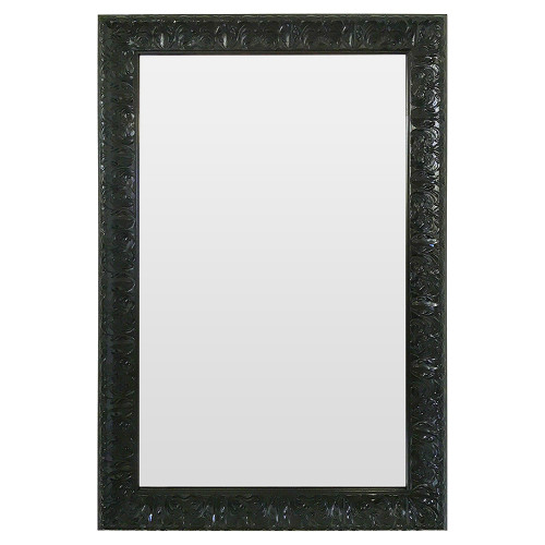 зеркало большое прямоугольное черное с резьбой earth в Калининграде