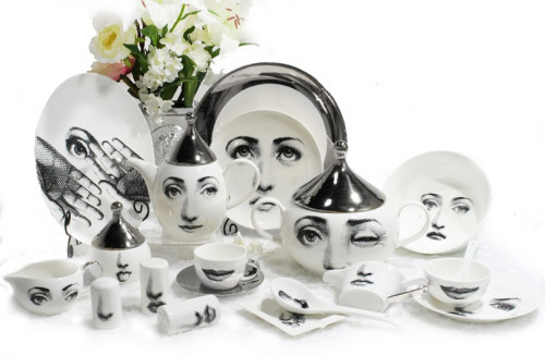 столовый сервиз пьеро форназетти silver faces в Калининграде