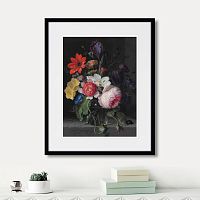 картина: a peony, an iris, a poppy anemones, 1710г. в Калининграде