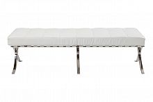 оттоманка barcelona loveseat белая в Калининграде