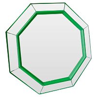 зеркало венецианское восьмиугольное зеленое juicy greens в Калининграде
