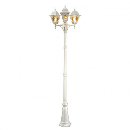 садово-парковый светильник arte lamp berlin a1017pa-3wg в Калининграде