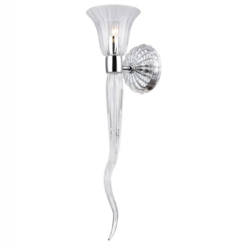 бра crystal lux linda ap1 chrome в Калининграде