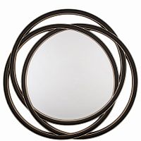 зеркало круглое черное большое диаметр 120 см round s в Калининграде