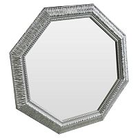 зеркало серебряное восьмиугольное с декором sparkle silver в Калининграде
