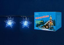 светодиодная гирлянда «снежинки-1» 700см (07930) uniel uld-s0700-050/dta white ip20 snowflakes-1 в Калининграде