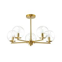 потолочная люстра lumion blair 3769/5c латунь в Калининграде