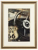 постер с паспарту в раме route 66 в Калининграде