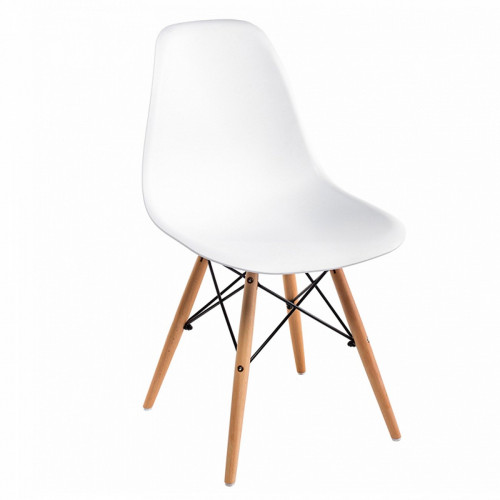 стул деревянный eames pc-015 white в Калининграде