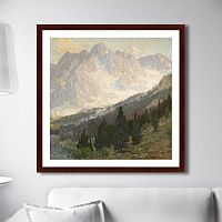 картина: high sierra, mountain scene, 1905г. в Калининграде