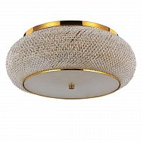 потолочный светильник ideal lux pasha pl10 oro в Калининграде