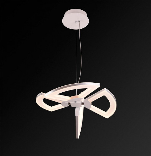 подвесной светодиодный светильник idlamp eleanor 398/50-ledwhitechrome в Калининграде