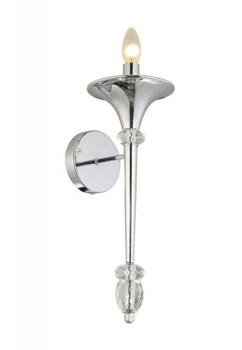 бра crystal lux miracle ap1 chrome в Калининграде