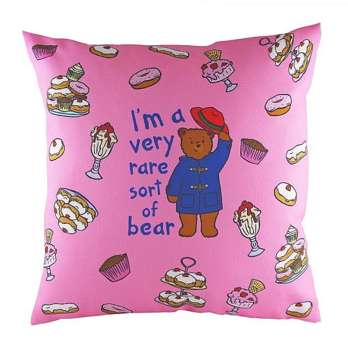 подушка с принтом paddington bear pink в Калининграде