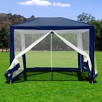 садовый шатер с сеткой лира-3 blue (2х3) в Калининграде