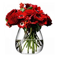ваза округлая низкая flower 17 см в Калининграде