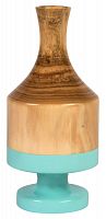 ваза настольная rustic chic wood blue в Калининграде