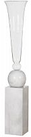 ваза напольная crystal circle white big в Калининграде