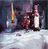 картина маслом вино и свечи в Калининграде