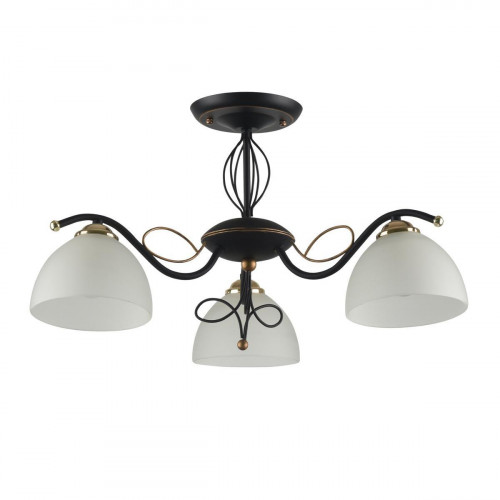 потолочная люстра idlamp ragia 554/3pf-blackpatina в Калининграде