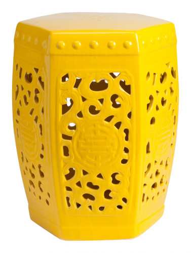 керамический столик-табурет design stool yellow в Калининграде