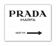 постер prada marfa а4 в Калининграде