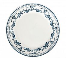 Тарелка обеденная Фаустина индиго COMPTOIR de FAMILLE