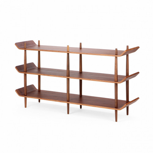 стеллаж bentwood двойной темно-коричневый в Калининграде