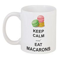 кружка с рисунком macarons в Калининграде