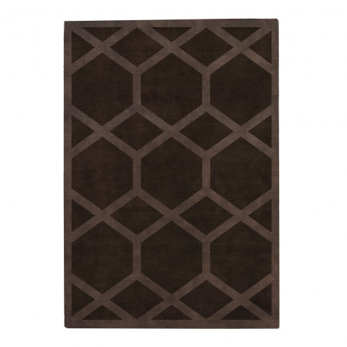 ковер ashton cocoa coffe 120x170 коричневый в Калининграде