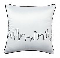 подушка city waves white в Калининграде