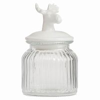 декоративная банка с крышкой deer маленькая в Калининграде