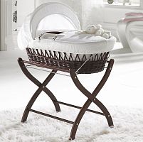 колыбель-переноска gift wicker moses basket темная, белое белье в Калининграде
