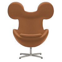 кресло egg mickey бежевое в Калининграде