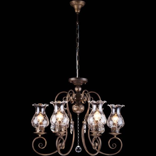 подвесная люстра arte lamp palermo a2053lm-6br в Калининграде