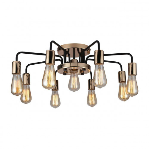 потолочная люстра arte lamp a6001pl-9bk в Калининграде